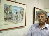 هشام خياط في معرض شاميات