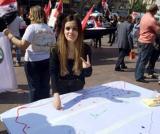 احتجاجات الجالية السورية في فرنسا على منعهم من انتخاب رئيسهم