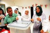 مشاهد للمواطنين السوريين في يوم انتخاب رئيسهم