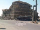 الأضرار في الجامع القديم في معربة بريف درعا الشرقي