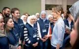 السيدة أسماء الأسد تستقبل متطوعي الأمانة السورية للتنمية