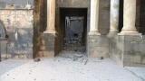 الأضرار في مسرح بصرى الشام