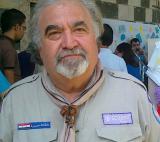 القائد محمد رضوان البيش قائد الفرقة الكشفية الثانية من مفوضية كشاف دمشق