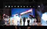 من عرض شمس الشرق لفرقة إنانا في مهرجان دمشق للفنون الشعبية