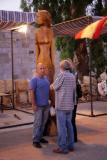 من أجواء ختام الملتقى الدولي الثاني للنحت على الخشب في قلعة دمشق