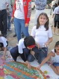 أطفال حلب يتضامنون مع أطفال غزة في ساحة سعد الله الجابري