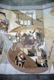 جدارية فسيفسائية في ضريح البطل سلطان باشا الأطرش