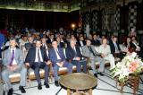 حفل تكريم في القاعة الشامية بمناسبة منح الدكتور بسام جاموس وسام نجمة التضامن الإيطالي