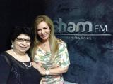 الممثلة السورية سلمى المصري في لقاء مع هيام حموي عبر أثير الإذاعة