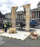 نموذج قوس النصر التدمري في ساحة ترافلغار بمدينة لندن