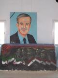 لوحة للرئيس الراحل حافظ الأسد