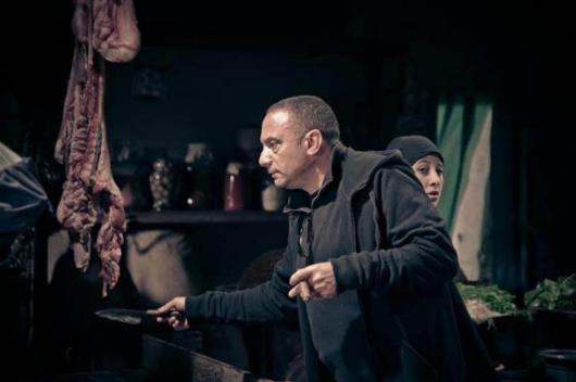 المخرج باسل الخطيب في كواليس تصوير فيلم مريم