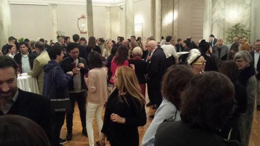 حفل استقبال للوفود المشاركة في بينالي فينيسيا 2017