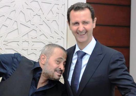 لقطات من زيارة جورج وسوف للرئيس الأسد!