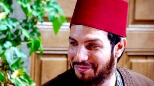 باسل خياط في مشهد من مسلسل أبو خليل القباني