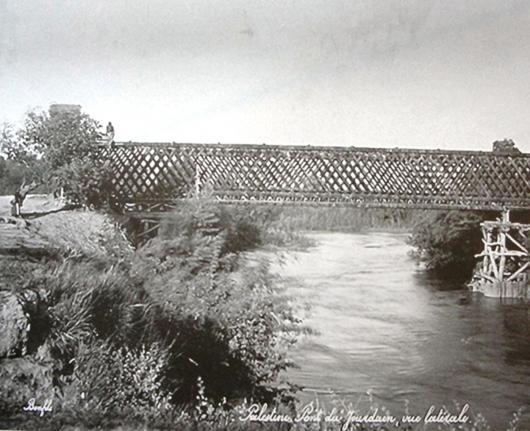 جسر بنات يعقوب، تصوير لويس بونفيس 1870 