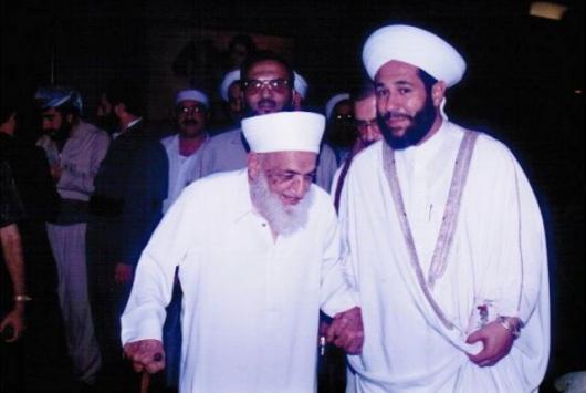 الشيخ كفتارو مع الشيخ حسون