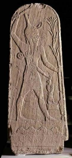 مسلة الإله بعل في متحف اللوفر