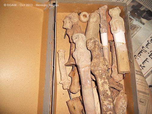مسلحون يهاجمون مستودعات هرقلة في الرقة ويسطون على مئات القطع الأثرية