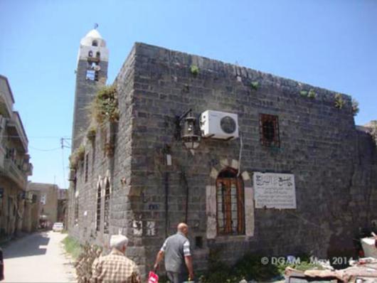  الأضرار في المباني الدينية في حمص القديمة
