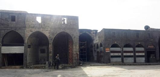 مشروع ترميم وتأهيل أسواق حمص الأثرية