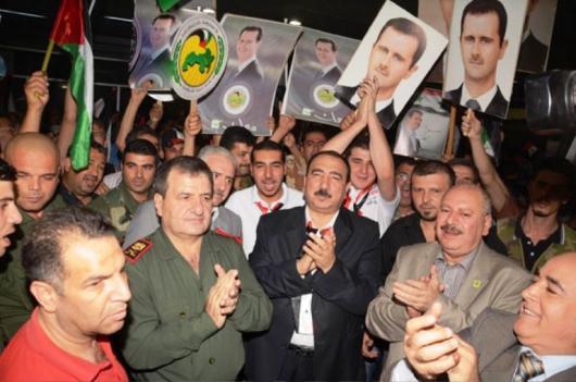حشود جماهيرية في مختلف المحافظات احتفاء بفوز الدكتور بشار الأسد بمنصب رئاسة الجمهورية