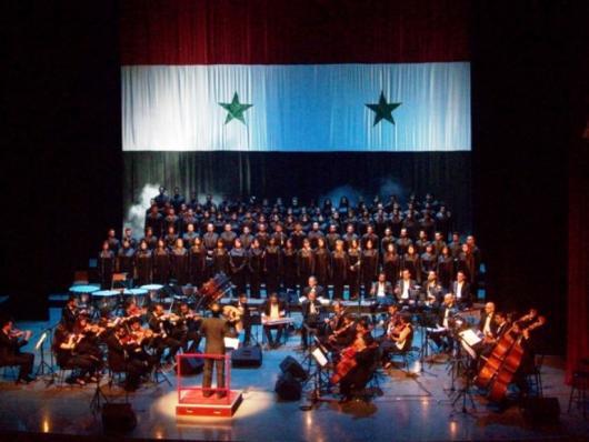 مشاهد لفرقة تهليله في الأمسية الموسيقية الغنائية «من أجلك سورية»